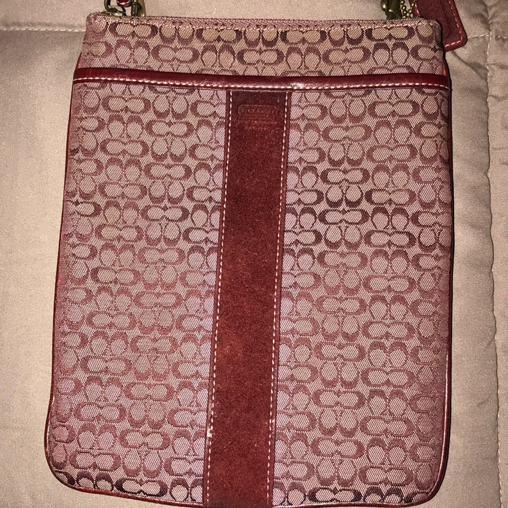 Small coach cross body bag